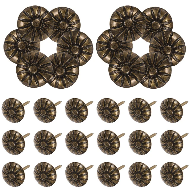 300 pz unghie imbottite decorative unghie retrò divano accessori crisantemo