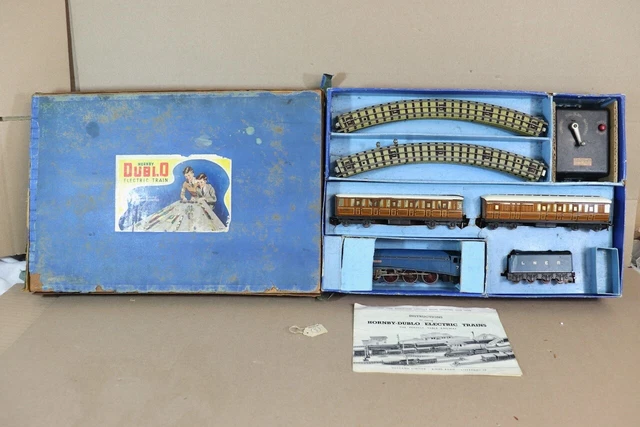 HORNBY DUBLO EDP1 LNER 4-6-2 CLASS A4 LOCO 67 SIR NIGEL GRESLEY SET oe