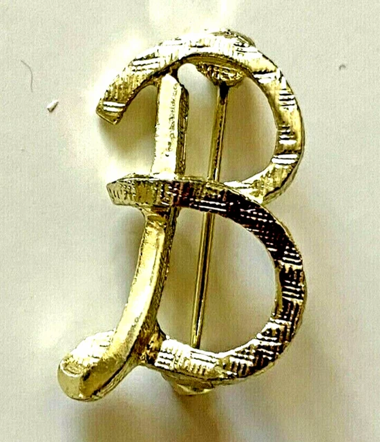 Petite Broche Vintage Dorée - État Neuf, 2,8 Cm | Bijou Délicat Et Très Joli