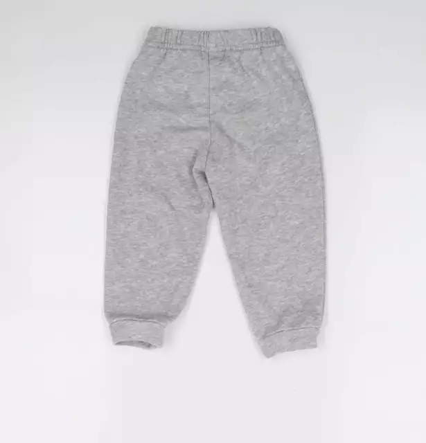 Pantaloni jogger Adidas grigio cotone per ragazzo taglia 12-18 mesi - Disney 2