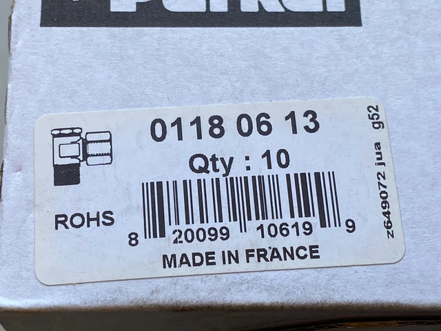 Anello Di Bloccaggio Morsetto Collegamento Passaggio AG Raccordo A Compressione PEX PE Di X Vite Ubfitting, 25x3/4" AG - Foto 9