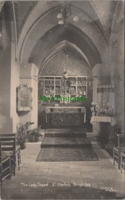 Sussex Postcard - Brighton, St Martins Church, The Lady Chapel  RS37124