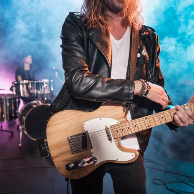 1 Set tragbarer Taschengitarrenverstärker Gitarre Kopfhörer Amp Funkenverstärker Bass 3