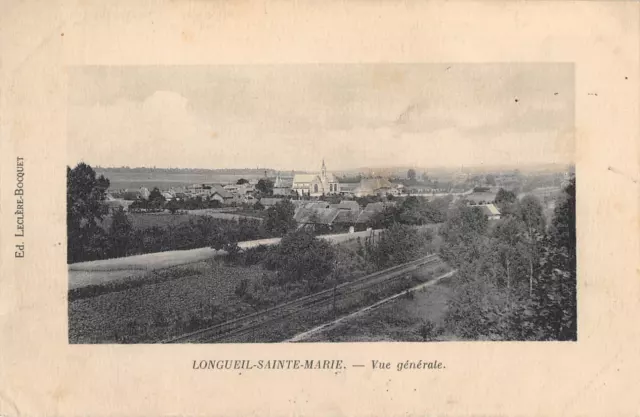 Cpa 60 Length Saint Marie General View