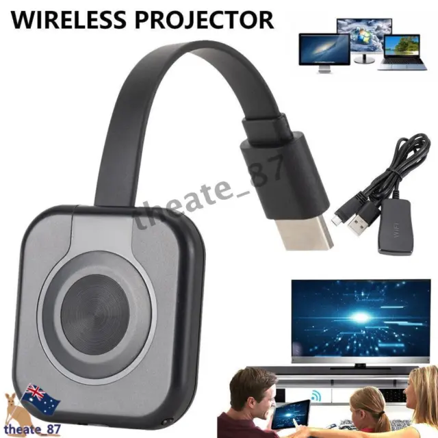 Wifi Wireless 1080P HDMI Mirror Screen Display Adapter Home TV Miracast Dongle