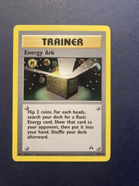 Energy Ark - 75/75 - Common - Neo Discovery - Pokemon - LP Condition