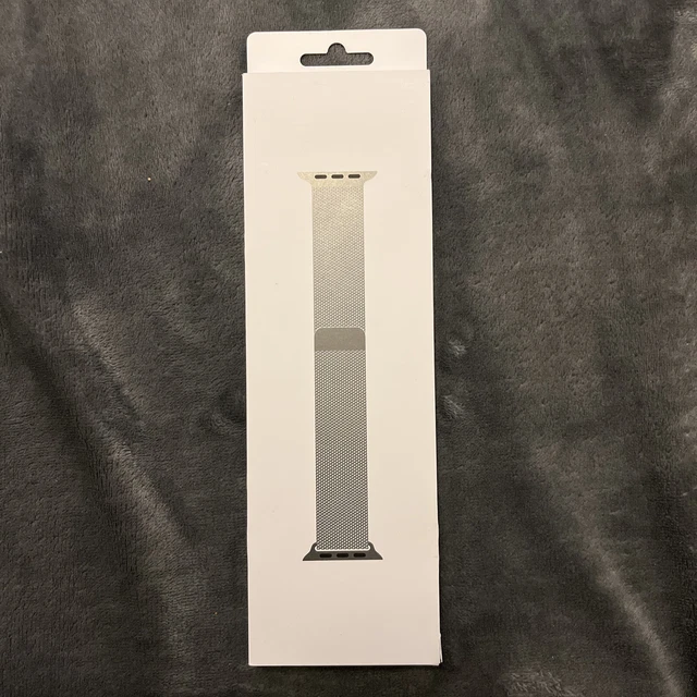 Genuine Apple Watch GRAPHITE Milanese Loop Stainless Steel Band 45mm Brand New