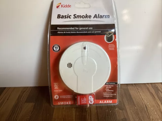 Kidde i9050 Basic Battery Operated Smoke Alarm New Sealed