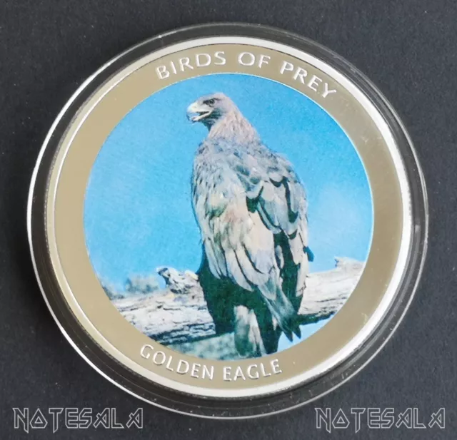 MALAWI 10 KWACHA 2010 Series BIRDS OF PREY Golden Eagle