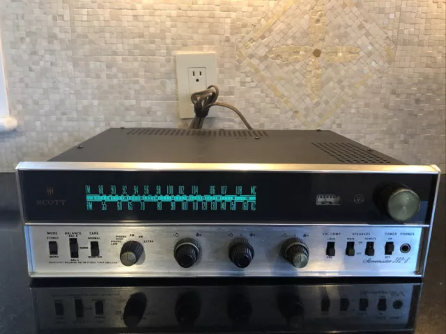 Mint Scott Stereomaster 382-B AM/FM Receiver Perfect Working Condition