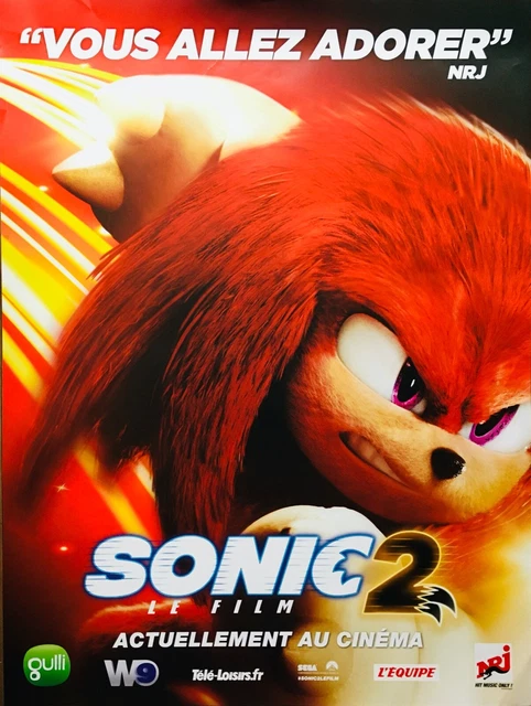 Sonic The Hedgehog - Fine Art Print Aquarelle - Révisé, Numéroté Et Signé