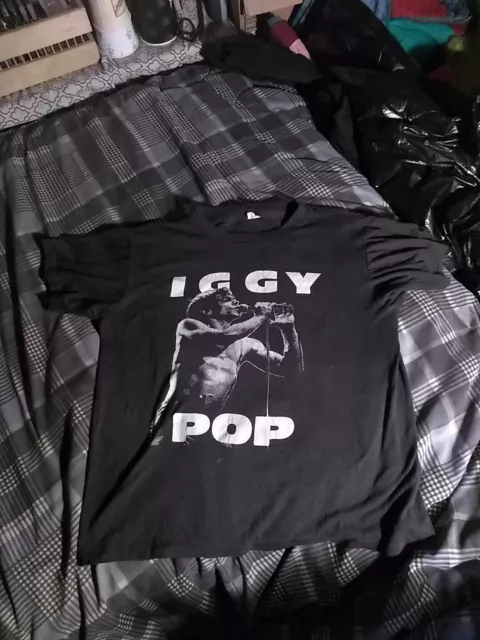 Vintage Iggy Pop Concert Shirt 1987