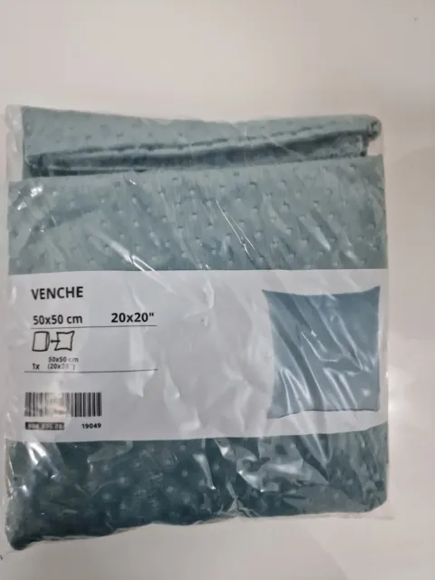 IKEA VENCHE Kissenbezug 50x50cm grün NEU&OVP