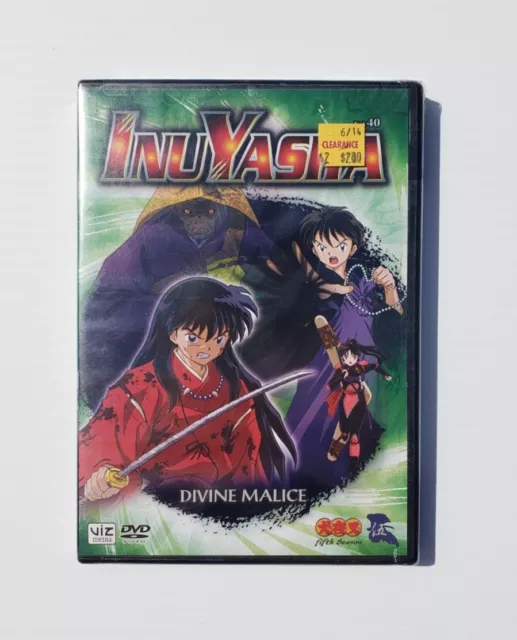 [SEALED] INUYASHA - Vol. 40: Divine Malice (DVD, 2006) $6.97 - PicClick