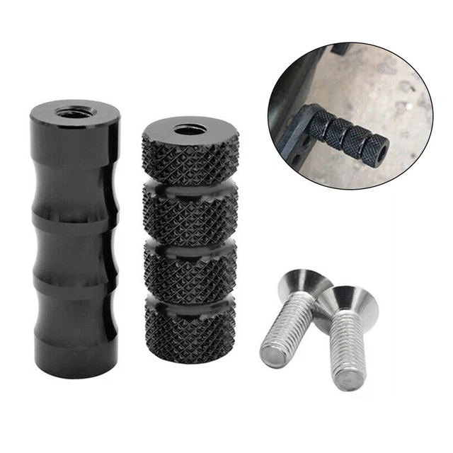 Cambio moto pedale freno M6 pedale leva del cambio poggiapiedi Fits Most