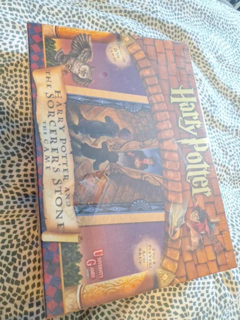 Harry Potter and the Sorcerers Stone Vintage Board Game 2000  - Complete