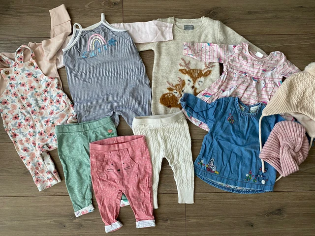 Baby Girl Clothes Bundle. 3-6 months. M&S / NEXT / Primark /  GAP
