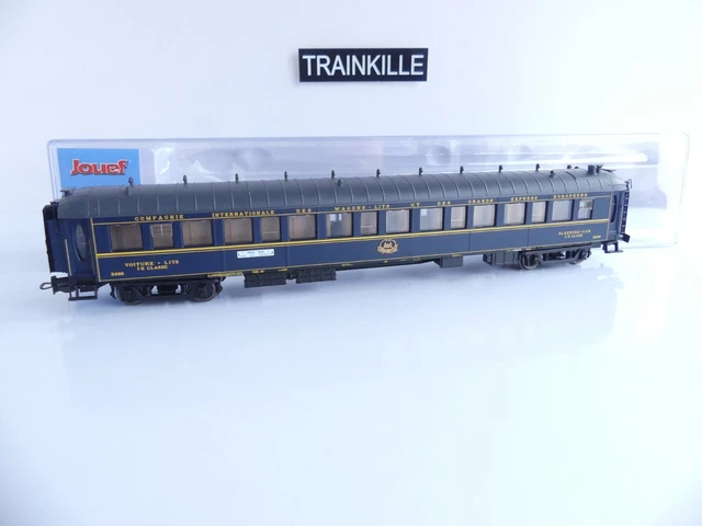 JOUEF HJ4162-2 / VOITURE VOYAGEURS LITS Lx CIWL TRAIN BLEU N° 3499 Ep III