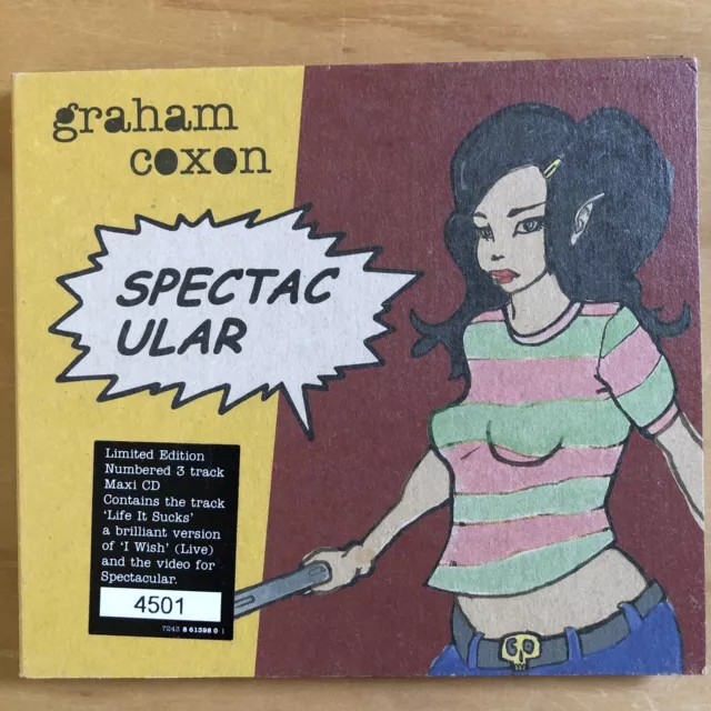 GRAHAM COXON - Spectacular (CD single) - 3 track Digipak