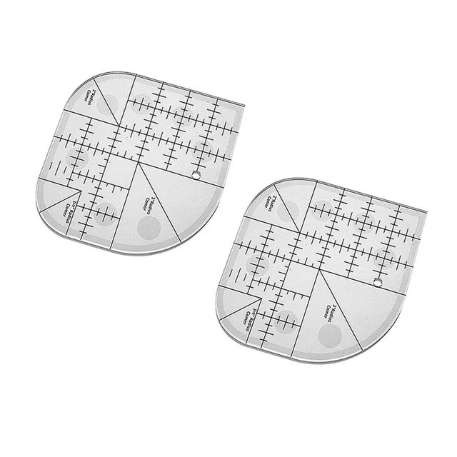 Righello per Trapunta con Taglierina Ad Angolo Curvo , Righello per H6Q8