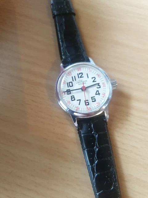 Montre Bracelet Homme Albion Super 2000 - Mécanique Vintage En état De Marche