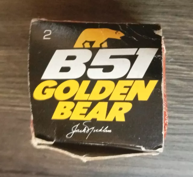 VINTAGE B51 GOLDEN Bear Jack Nicklaus Golf Ball 2 Ford Special Edition ...