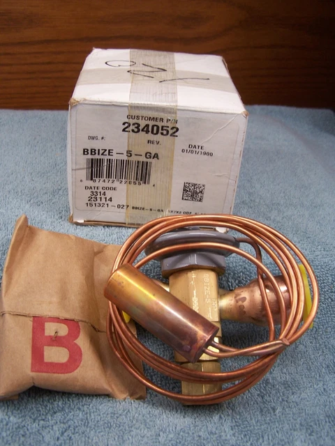 New Sporlan BBIZE-5-GA Thermal Expansion Valve TXV Reznor 234052