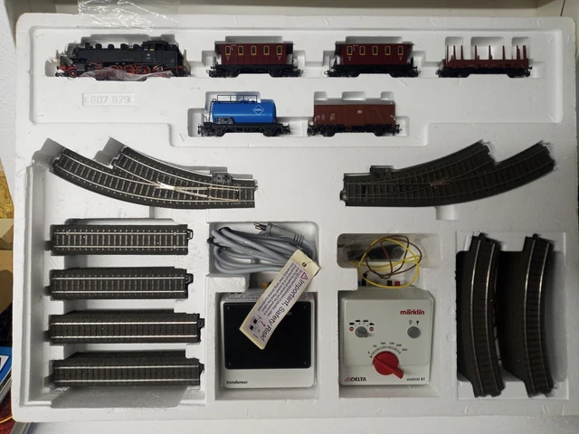 Coffret De Départ Märklin 3264 – Train H0 époke III – Occasion (années 60)