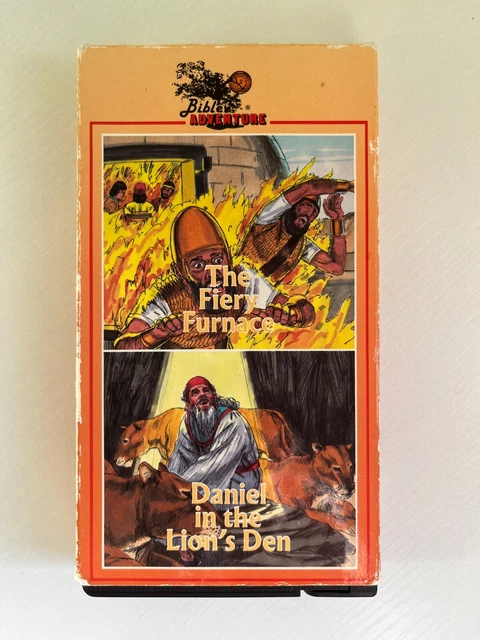 VINTAGE BIBLE ADVENTURE VHS Daniel Lions Den / The Fiery Furnace £8.57 ...