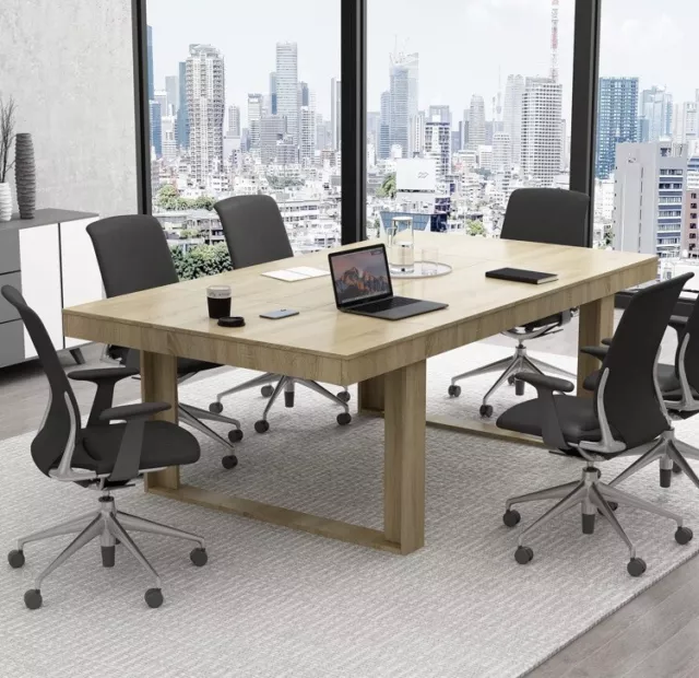 Rectangle Conference Table Office Business Table for Small Meeting Room Chamber