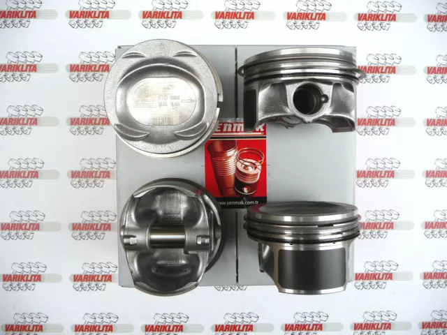 4X Piston With Rings Audi Seat Skoda Vw 1.4Tfsi 16V Caxa Caxc Cmsa Cnva  Std