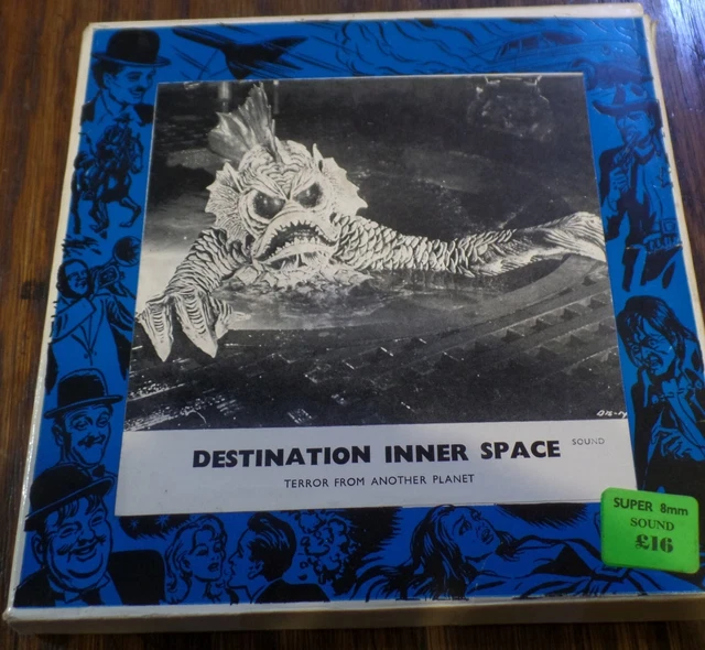 SUPER 8mm SOUND FILM DESTINATION INNER SPACE for sci-fi horror collector cinema