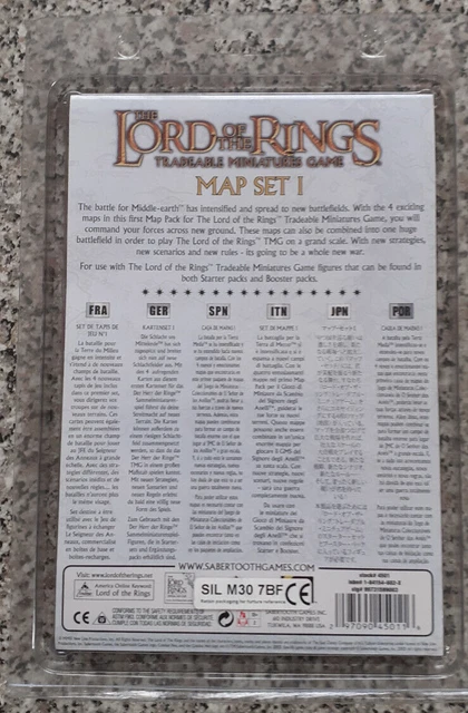 LOTR LORD OF The Rings, Map Set 1, Combat Hex £5.00 - PicClick UK