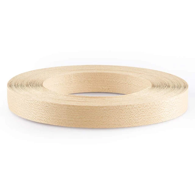 Maple 3/4" X 50' Roll Wood Veneer Banding Iron-On With Hot