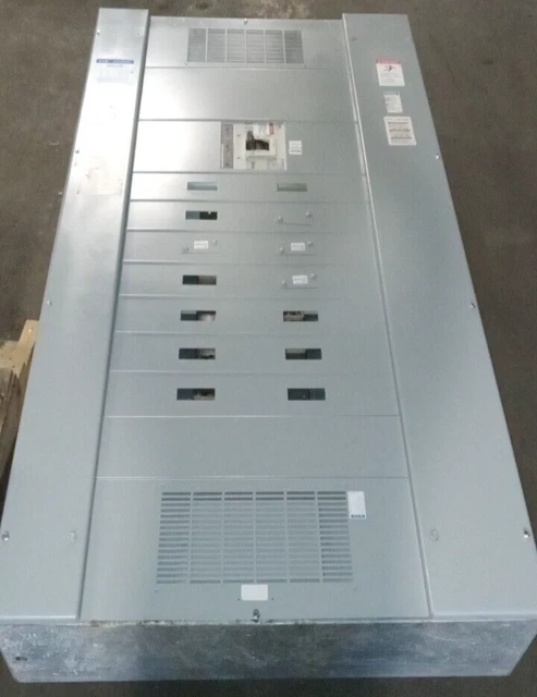 Eaton Prl4 800 Amp Main Breaker Panelboard 208Y/120V 3Ø 4-Wire Hmdl3800F W/ 600A