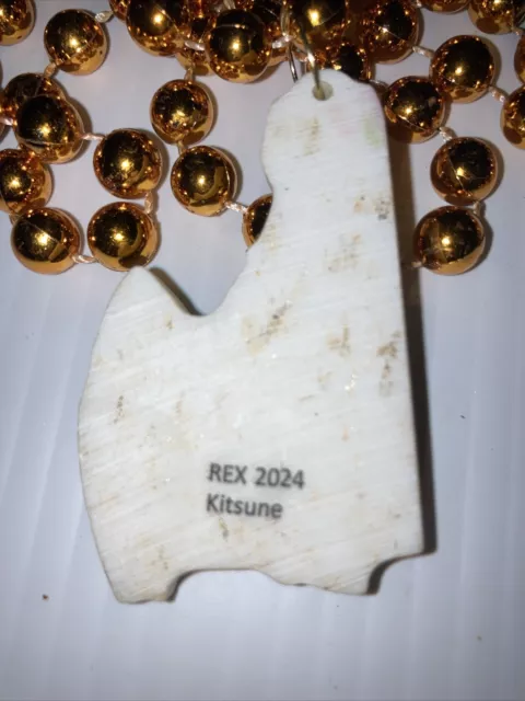 2024 KREWE OF Rex Float Bead Kitsune New Orleans Mardi Gras B $5.99 ...