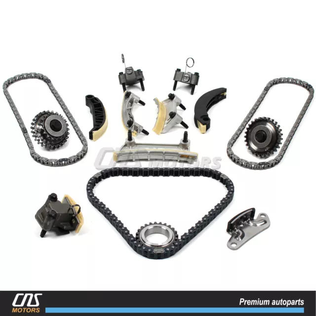 Timing Chain Kit for 04-07 Lacrosse Cadillac CTS SRX STS 9-3 Aura XL-7 2.8L 3.6L