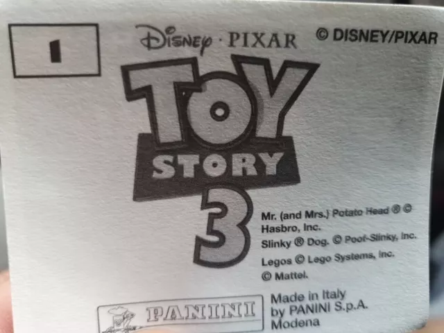 Disneys Toy Story 3 X179 Loose Stickers