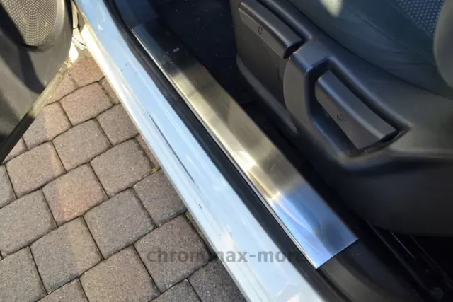 Seuils de porte avec inscription VW Golf 7 en acier inoxydable Accessoire  d'origine Volkswagen 5G0071303.
