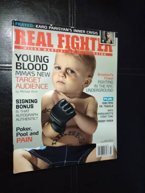 Real Fighters Mixed Martial Arts Magazine Issue 27 MMA Karo Parisyan  UFC