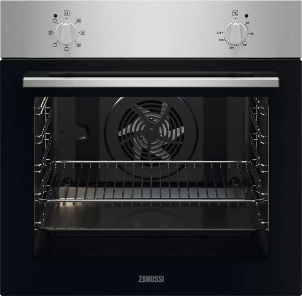 Zanussi ZOHKF0X1 - Insert à Bois / Four - Inox Avec contre Empreintes Digitales