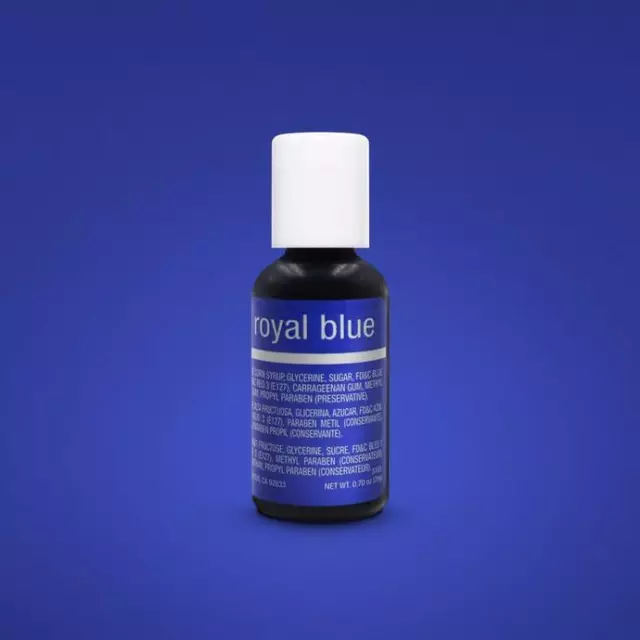 Chefmaster Liqua-Gel Food Coloring - Royal Blue