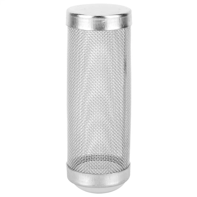 5 Pcs Stainless Steel Aquarium Filter Inflow Inlet Mesh Basket Shrimp Protec Hmo