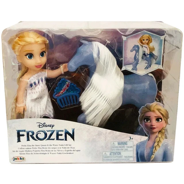 Disney FROZEN Petite Elsa the snow queen and water Nokk Gift Set BNIB