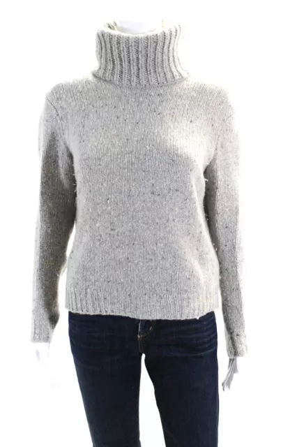 Ralph Lauren Collection Women's Turtleneck Pullover Sweater Gray Size M