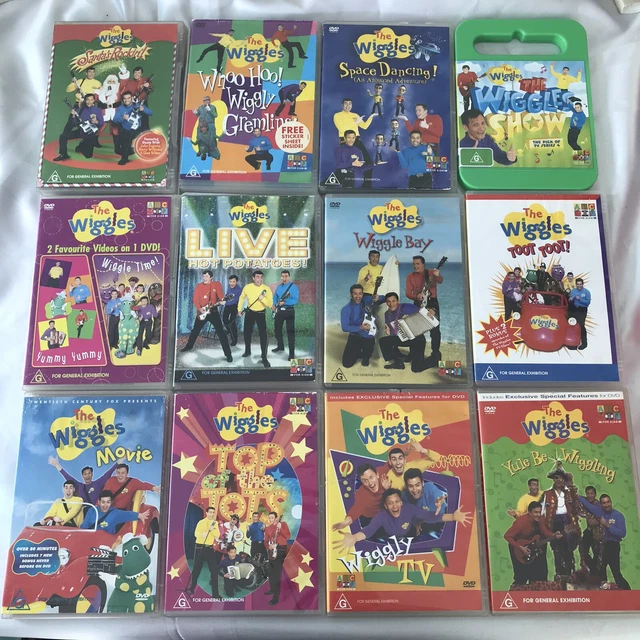WIGGLES DVDS BUNDLE Bulk x12 Original Cast TV Merchandise 00s Rare ...