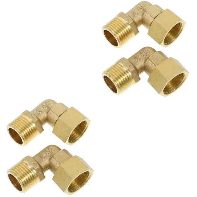 2pcs Pipe Connector Plumbing Street Elbow Pipe Joint Garden Hose 90