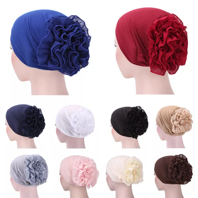 Cappello Turbante Musulmano A Fiore Grande Cappello Da Donna Per Perdita Di A