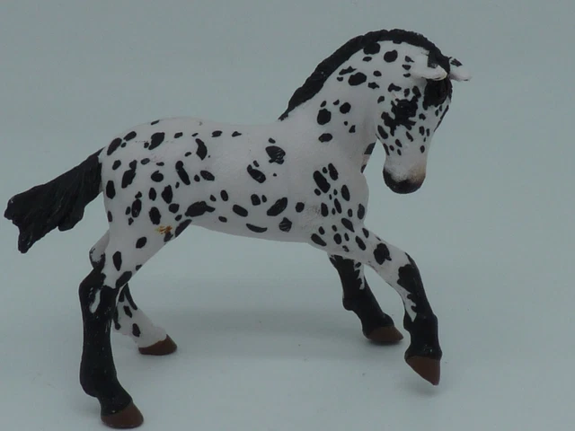 Figurine Papo équitation - Écuyère, Cheval Et Poulain - PVC Plastique - Occasion - Thème BD