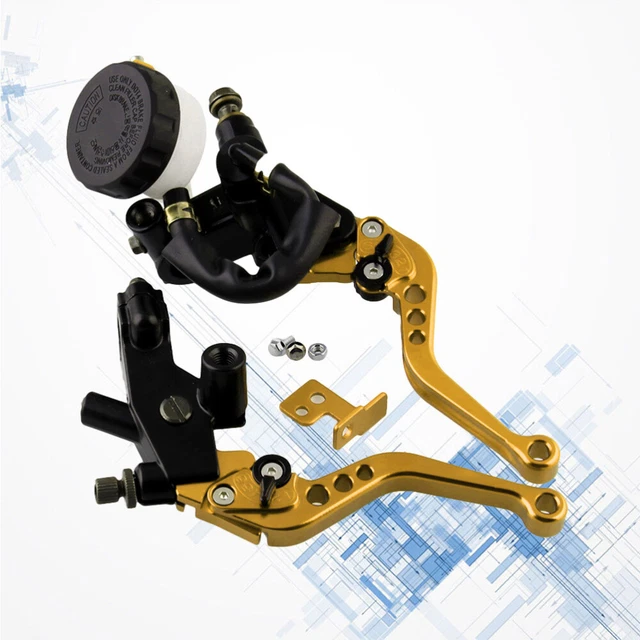 1 coppia leva cilindro principale frizione freno anteriore 7/8 pollici 22 mm per scooter bicicletta